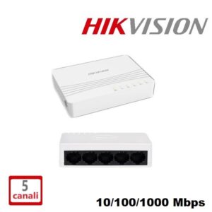 Switch 5 Porte 10/100/1000 Mbps